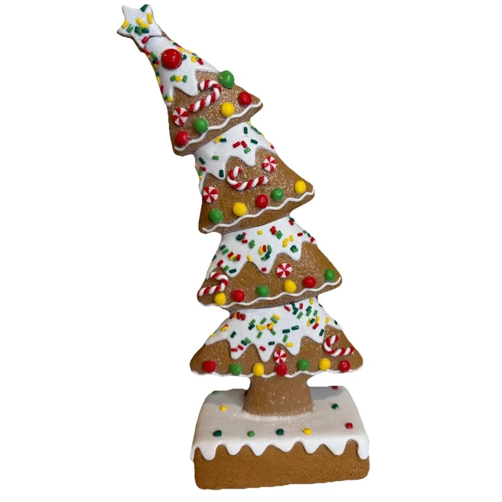 Martha‎ Stewart Grinch Style Leaning Christmas Gingerbread 10